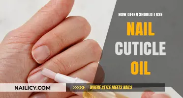 Nourishing Your Nails: The Optimal Frequency for Cuticle Oil Application