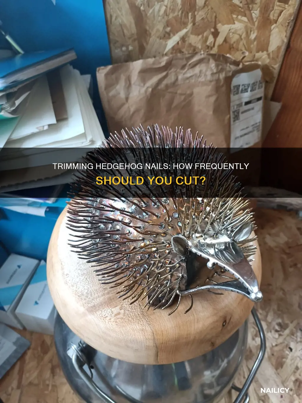 how often should you cut hedgehog nails