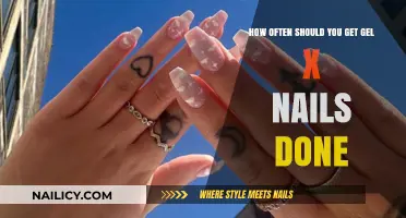 Gel X Nails Maintenance: A Guide to Optimal Refill Frequency