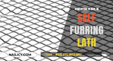 Nailing Self-Furring Lath: Optimal Frequency for Secure Installation