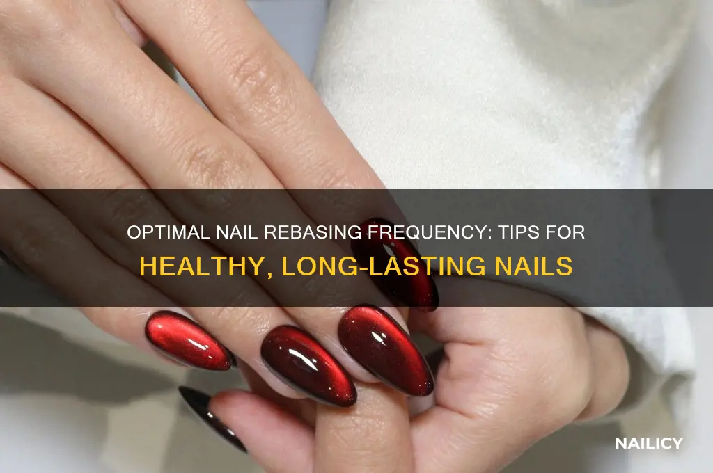 how often to rebase nails
