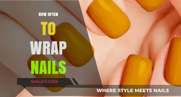 Optimal Nail Wrap Frequency: Tips for Long-Lasting and Healthy Manicures