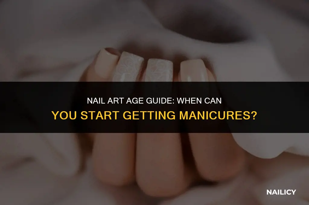 how old do you have to be to get nails