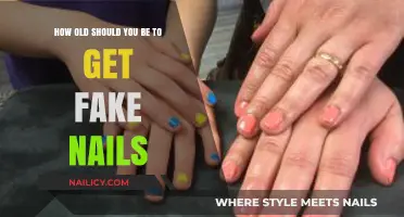 The Perfect Age for Your First Set of Fake Nails