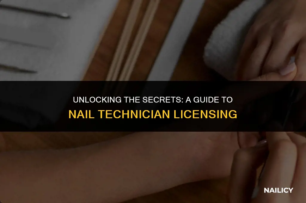 how old to get nail license
