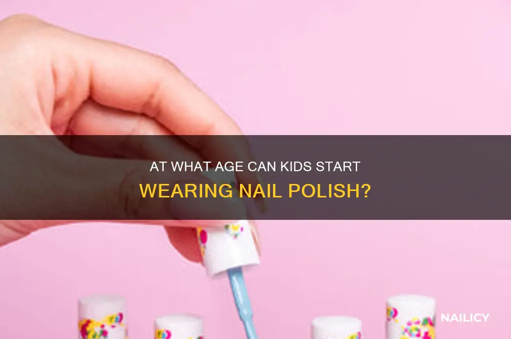 how old to wear nail polish