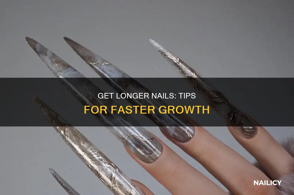 how ot make nails grow faster