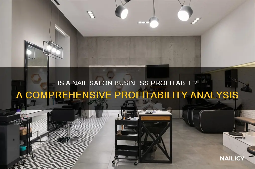 how profitable is nail salon business