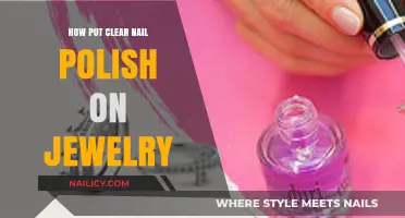 Protect Your Jewelry: Easy Clear Nail Polish Application Tips
