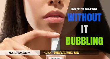 Smooth Application: Tips to Avoid Bubbling When Painting Nails
