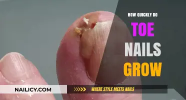 Toe Nails: Rapid Growth and Maintenance