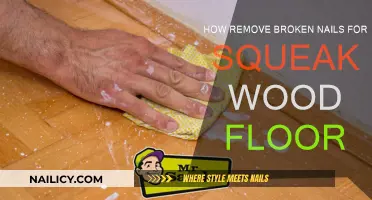 Fixing Squeaky Floors: Removing Broken Nails
