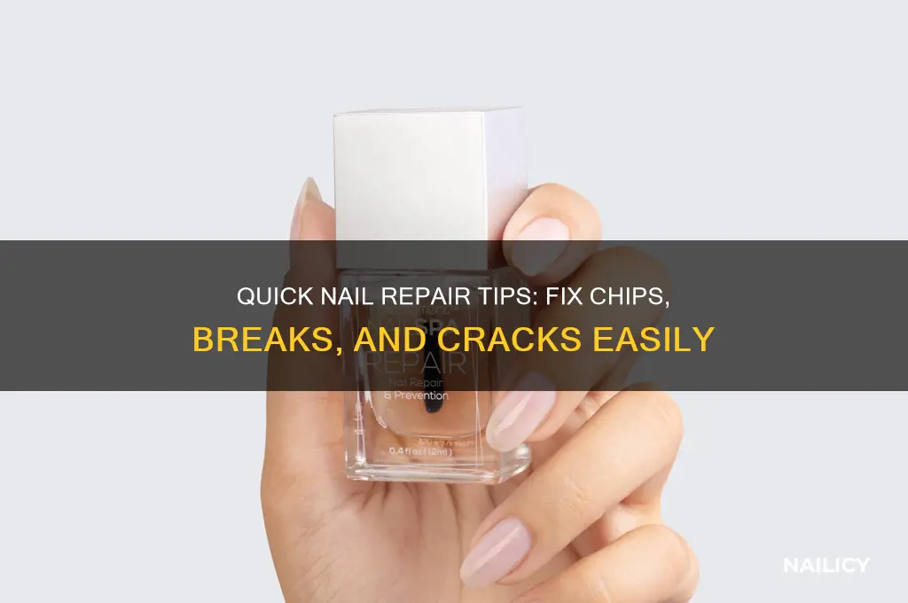 how repail yor nail