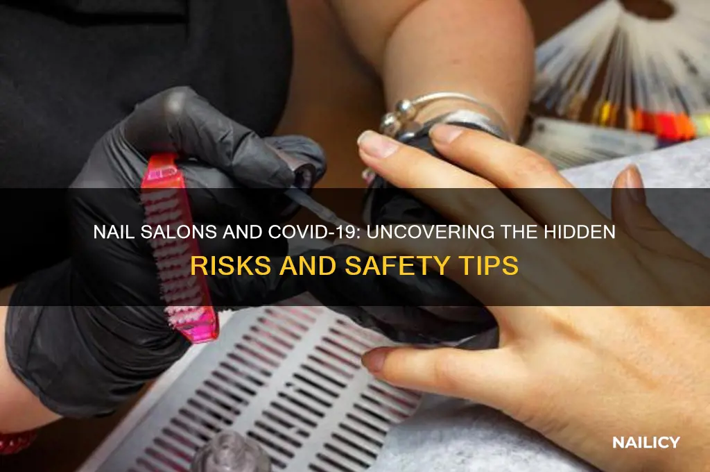how risky are nail salons for covid