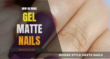 Gel Matte Nails: DIY Guide for a Perfect Manicure