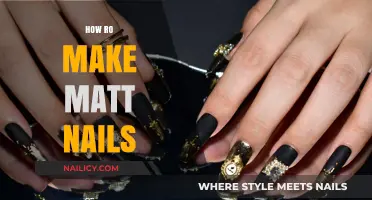 Creating a Matte Nail Look: Step-by-Step Guide