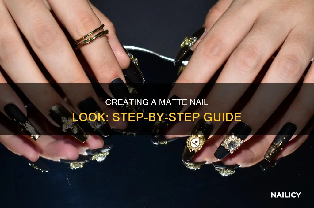 how ro make matt nails