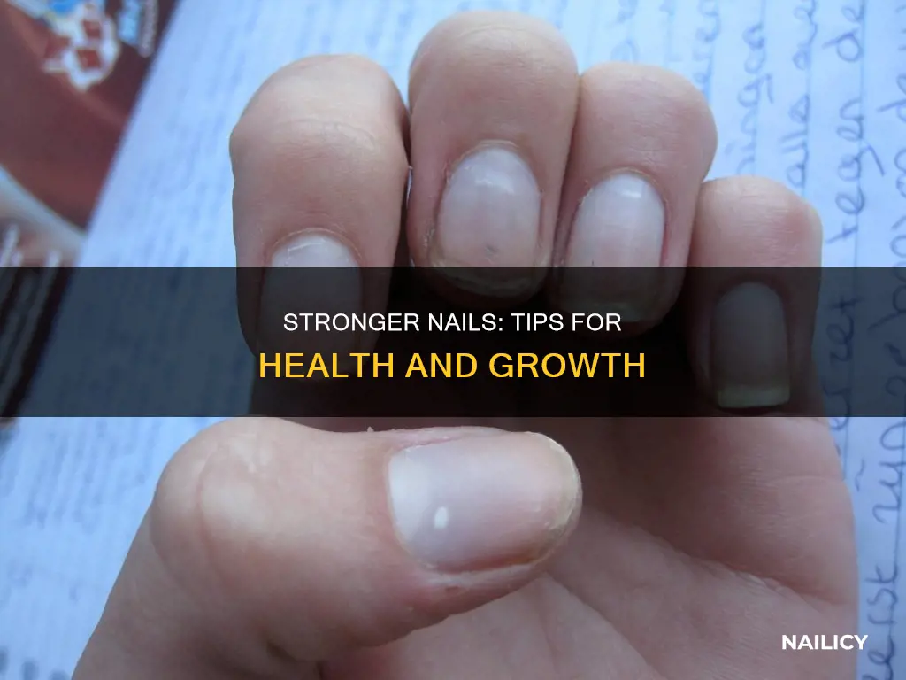 how ro strebfgen finger nails