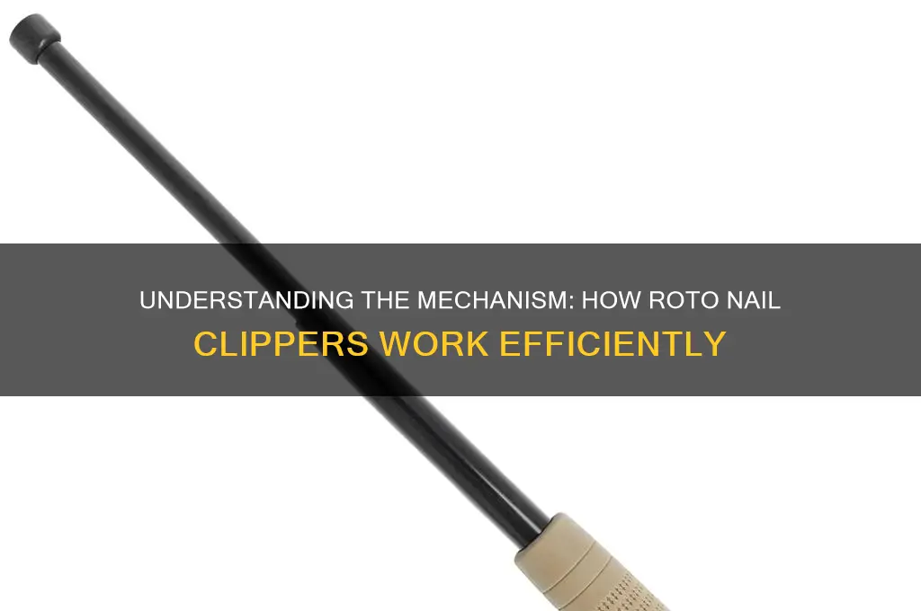 how roto nail clipper works