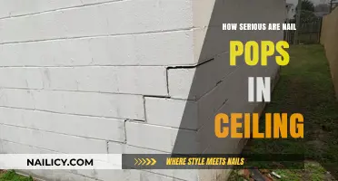Nail Pops in Ceiling: Are They a Serious Concern?