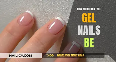 Trimming Fake Gel Nails: How Short is Too Short?
