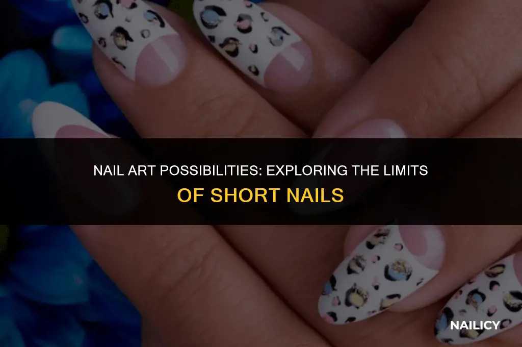 how short can your nails be to get them done