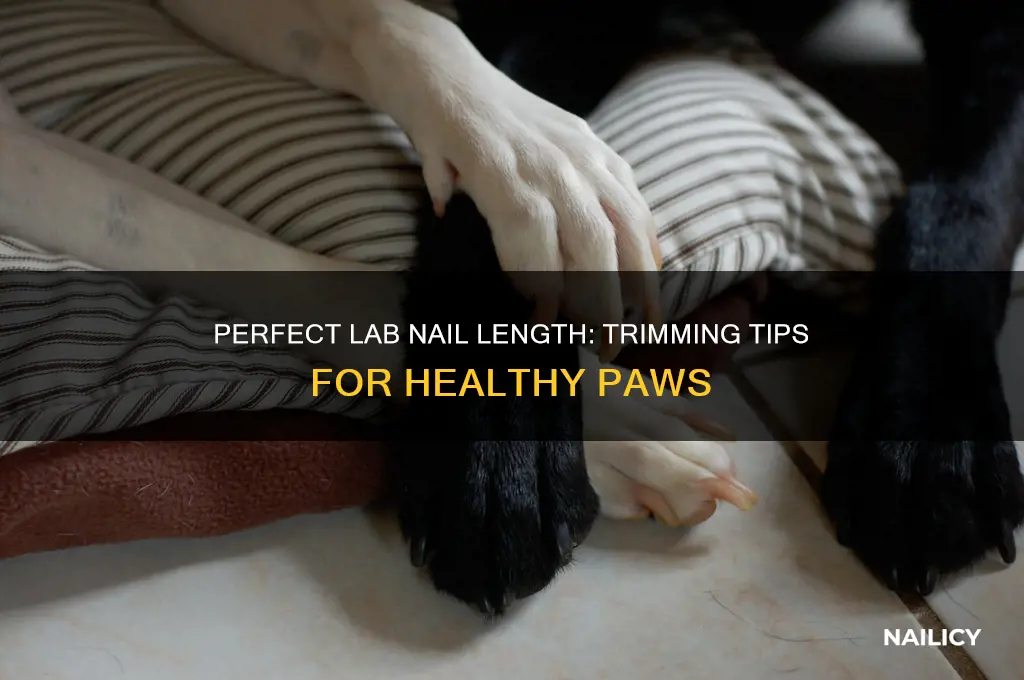 how short should a labs nails be