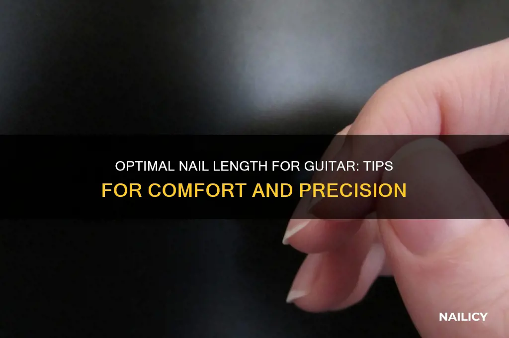 how short should my nails be for guitar