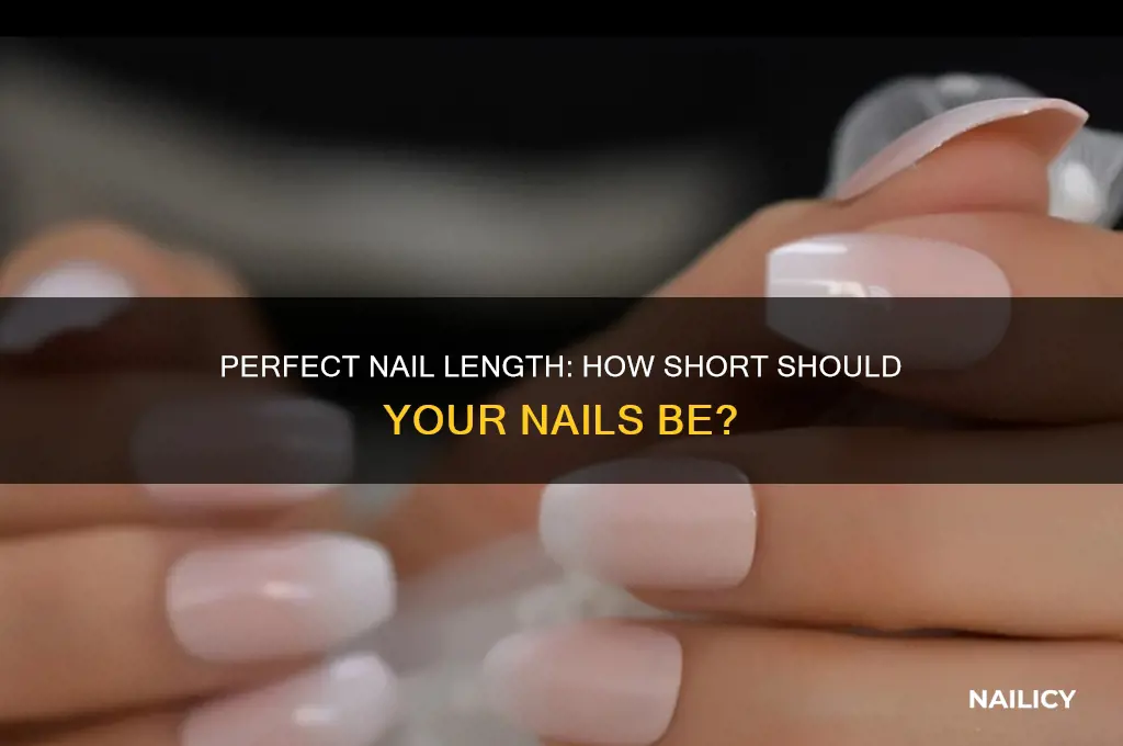 how short should nails be