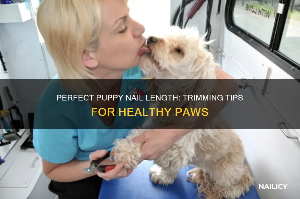 how short should puppy