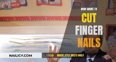 Trimming Fingernails: The Ideal Short Nail Length