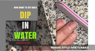Trimming Nails: The Perfect Dip and Clip