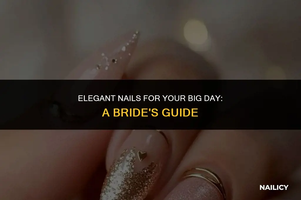 how should i get my nails done for a wedding