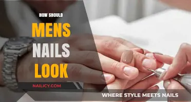 Perfect Men's Nail Grooming: Clean, Trimmed, and Polished Styles