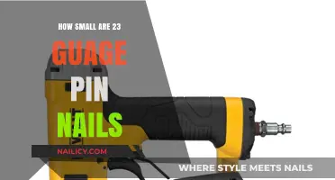 Understanding the Tiny Size of 23 Gauge Pin Nails in Woodworking