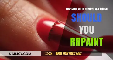 Perfect Timing: When to Repaint Nails After Removing Polish