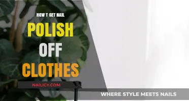 Effortless Stain Removal: How to Get Nail Polish Off Clothes