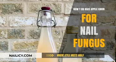 Natural Nail Care: Apple Cider Vinegar's Antifungal Power