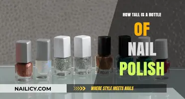 Standard Nail Polish Bottle Height: A Comprehensive Size Guide