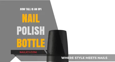 OPI Nail Polish Bottle Height: A Quick Size Guide