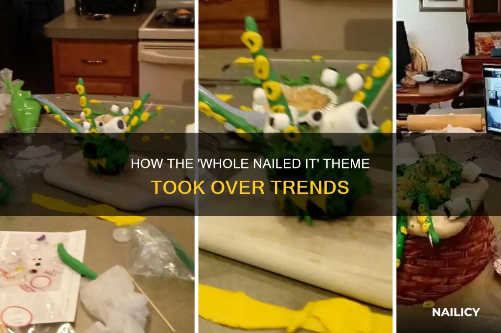 how the wholed nailed it theme become trendy