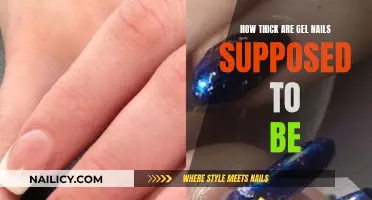 Gel Nails: Ideal Thickness and Application Techniques