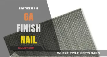 Understanding 16 Gauge Finish Nail Thickness for Precision Woodworking