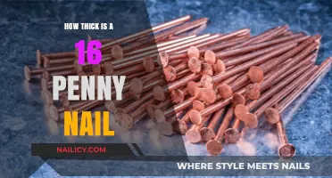 Understanding 16 Penny Nail Thickness: A Comprehensive Measurement Guide