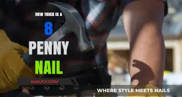 Understanding 8 Penny Nail Thickness: A Comprehensive Measurement Guide