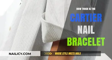 Cartier Nail Bracelet Thickness: A Comprehensive Guide to Its Design