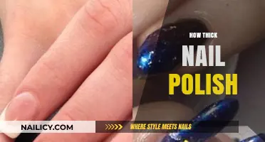 Achieving the Perfect Coat: How Thick Should Nail Polish Be?