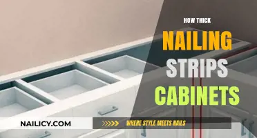 Mastering Cabinet Nailing Strips: Optimal Thickness for Durable Installation