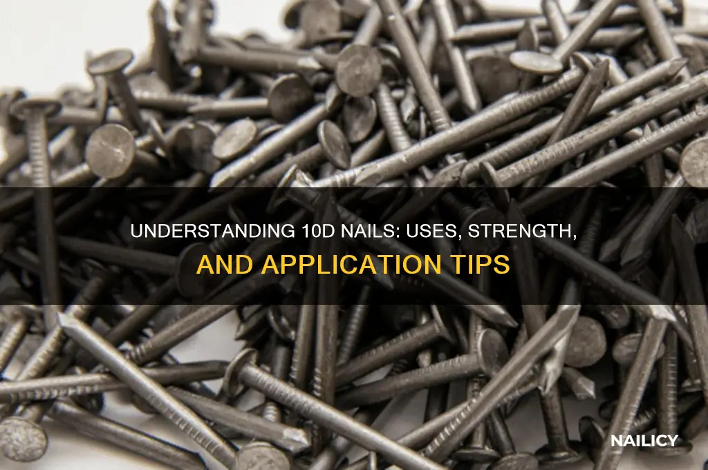 how think are 10d nails