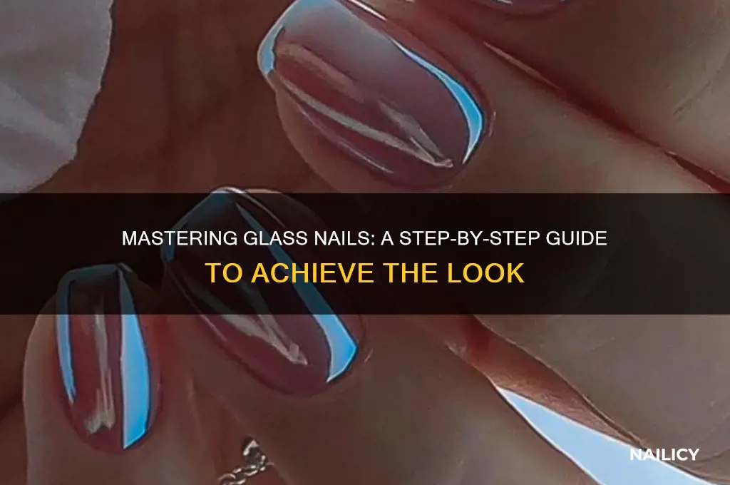 how ti do glass nails